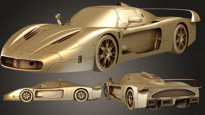 Vehicles (Maserati MC12 2005, CARS_2353) 3D models for cnc